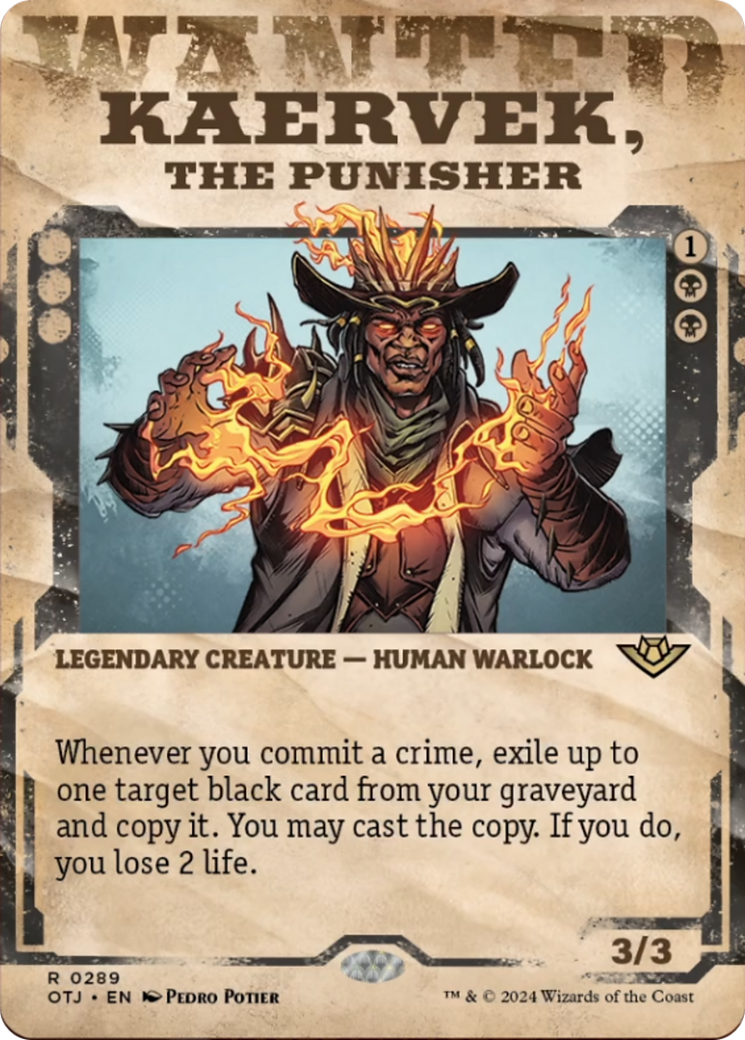 Kaervek, the Punisher (Showcase) [Outlaws of Thunder Junction] | The CG Realm