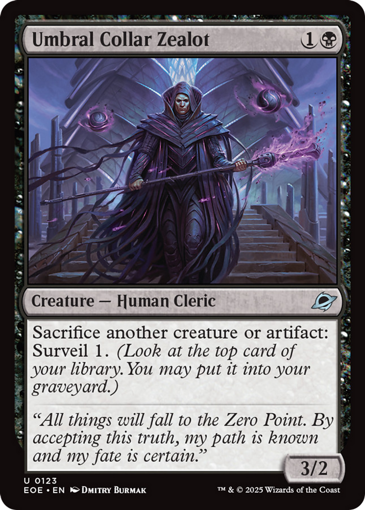 Umbral Collar Zealot [Edge of Eternities] | The CG Realm