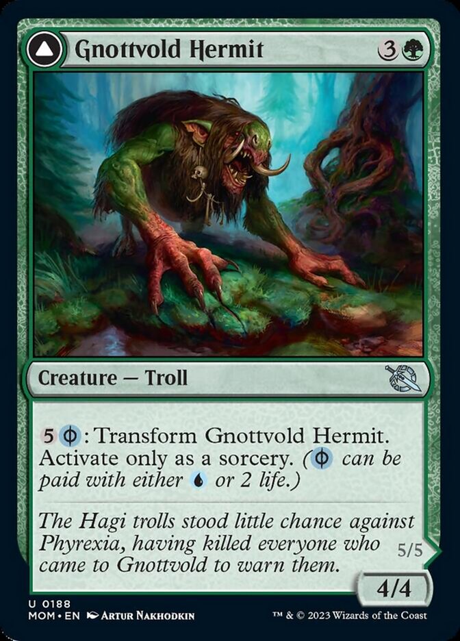 Gnottvold Hermit // Chrome Host Hulk [March of the Machine] | The CG Realm