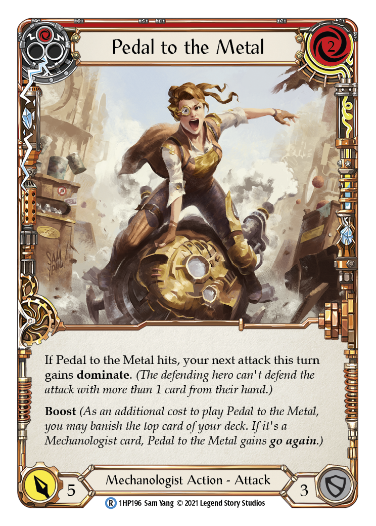 Pedal to the Metal (Red) [1HP196] (History Pack 1) | The CG Realm