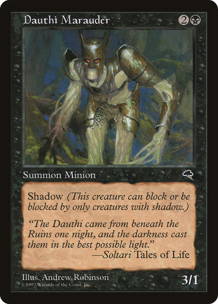 Dauthi Marauder (TMP-123) - Tempest