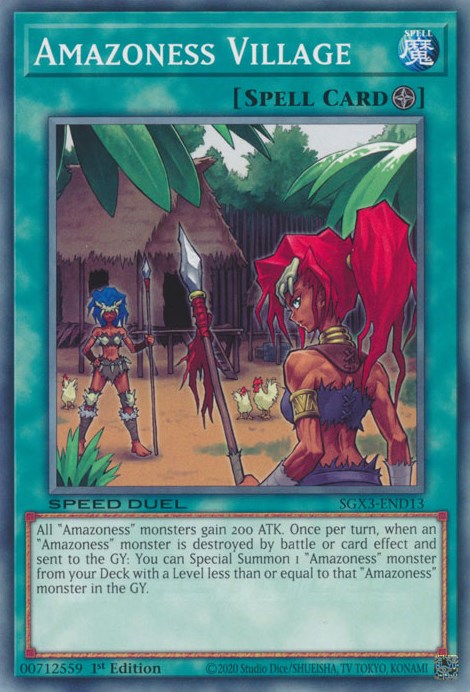 Amazoness Village [SGX3-END13] Common | The CG Realm