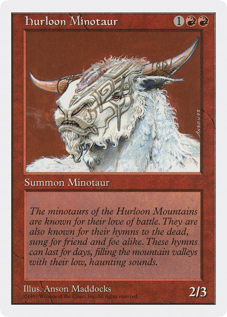 Hurloon Minotaur (5ED-) - Fifth Edition