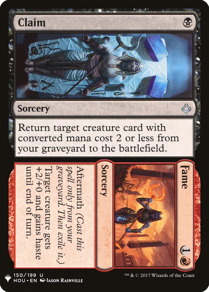 Claim // Fame [Mystery Booster] | The CG Realm