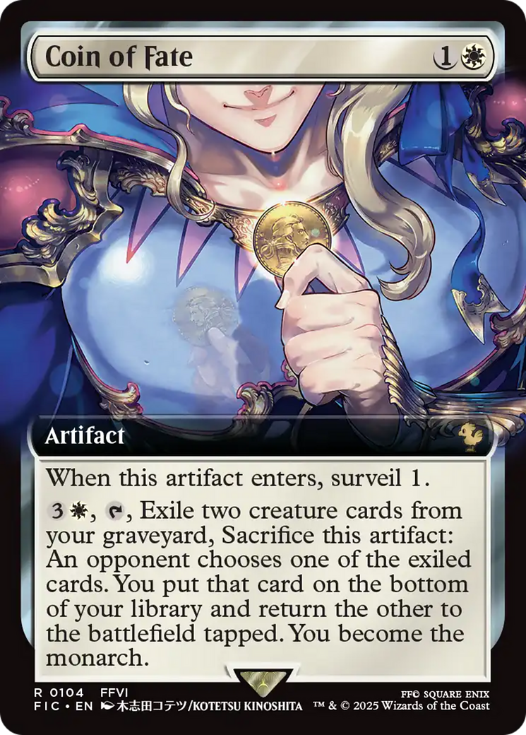 Coin of Fate (Extended Art) [FINAL FANTASY Commander] | The CG Realm