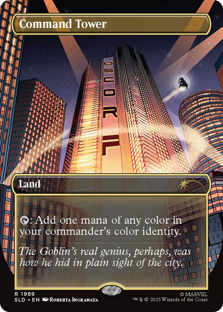 Command Tower (1989) (Rainbow Foil) [Secret Lair Drop Series] | The CG Realm