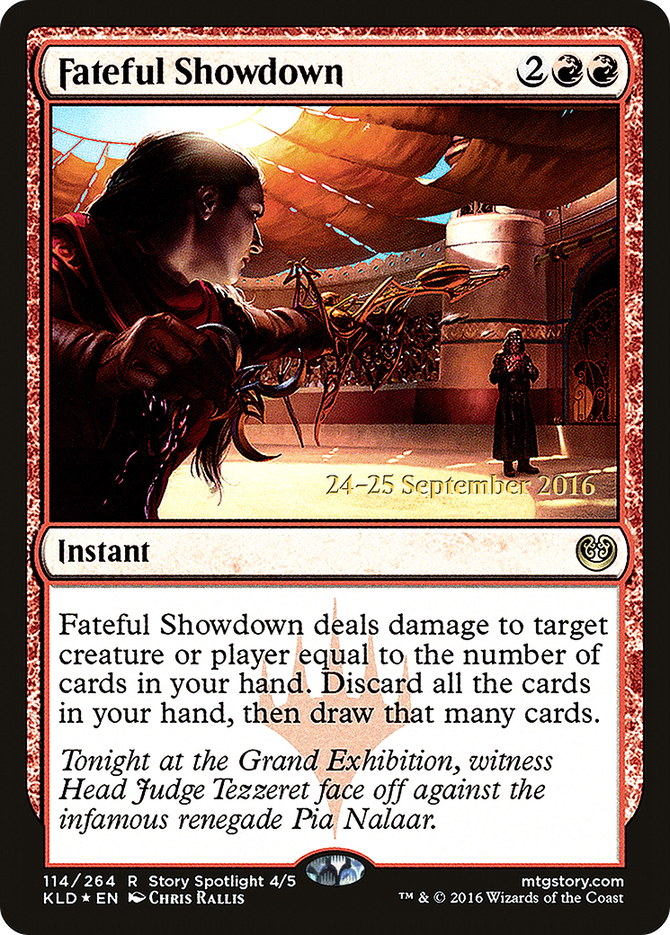 Fateful Showdown (PRE-114) - Kaladesh Promos Foil