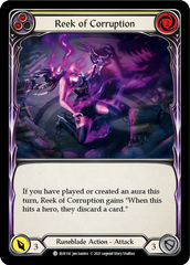 Reek of Corruption (Yellow) [EVR114] (Everfest)  1st Edition Rainbow Foil | The CG Realm