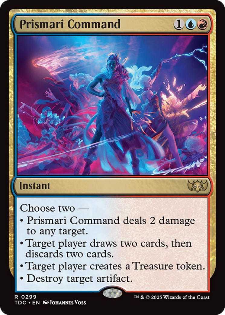Prismari Command [Tarkir: Dragonstorm Commander] | The CG Realm