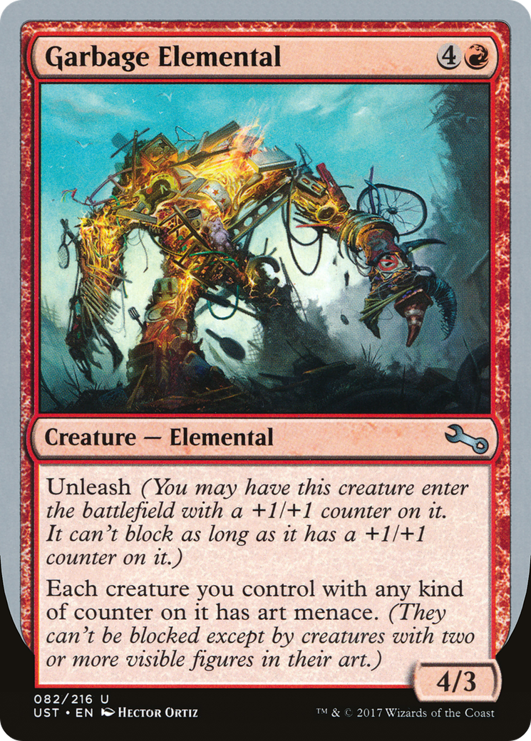 Garbage Elemental (E) (UST-082) - Unstable