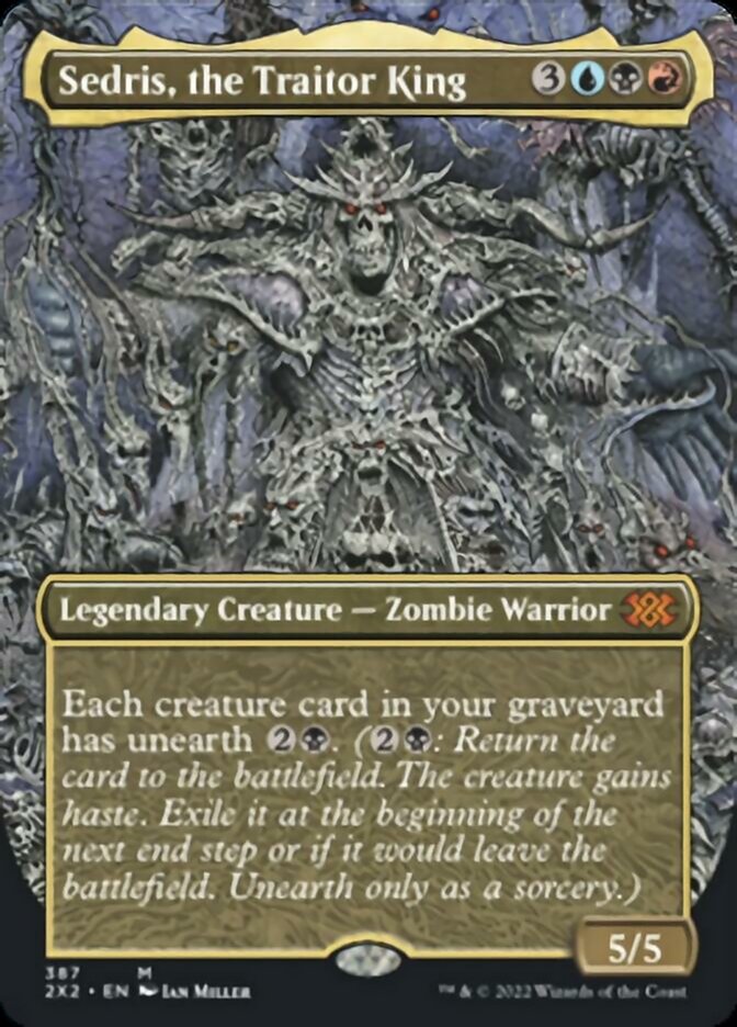 Sedris, the Traitor King (Borderless Alternate Art) [Double Masters 2022] | The CG Realm