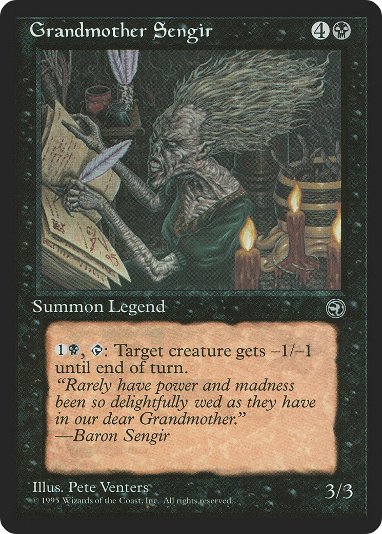 Grandmother Sengir (HML-) - Homelands