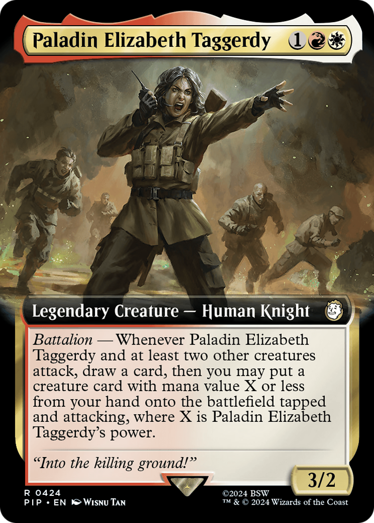 Paladin Elizabeth Taggerdy (Extended Art) [Fallout] | The CG Realm