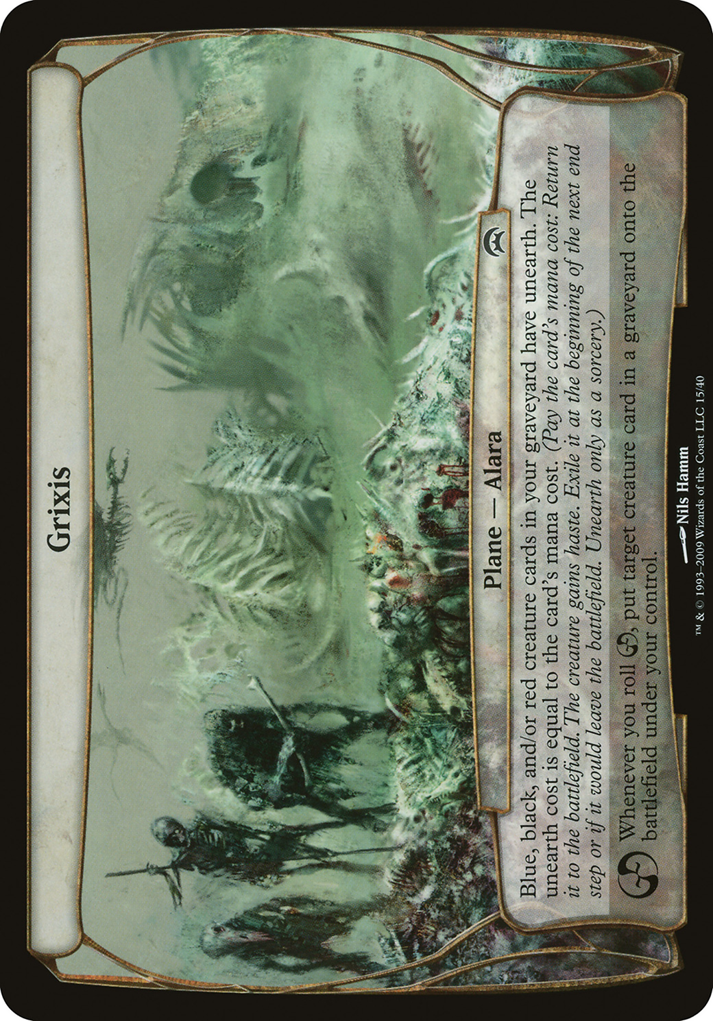 Grixis (Planechase) (OVER-) - Planechase Planes