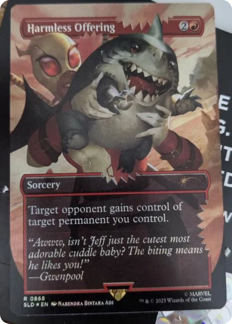Harmless Offering (Rainbow Foil) [Secret Lair Drop Series] | The CG Realm