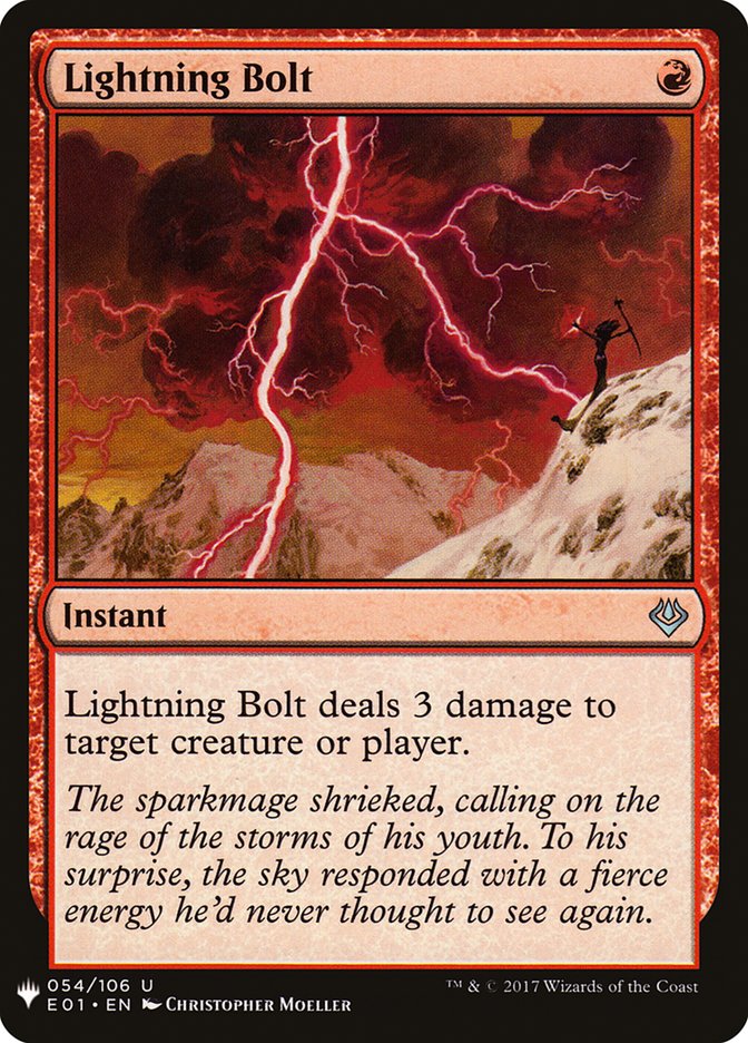Lightning Bolt [Mystery Booster] | The CG Realm