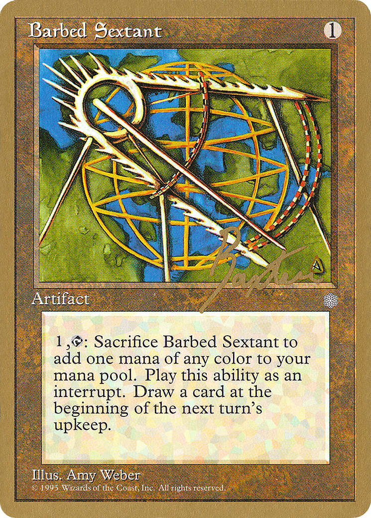 Barbed Sextant - 1996 George Baxter (ICE) (WCD-) - Pro Tour Collector Set