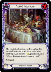 Veiled Intentions (Red) [EVR150] (Everfest)  1st Edition Rainbow Foil | The CG Realm