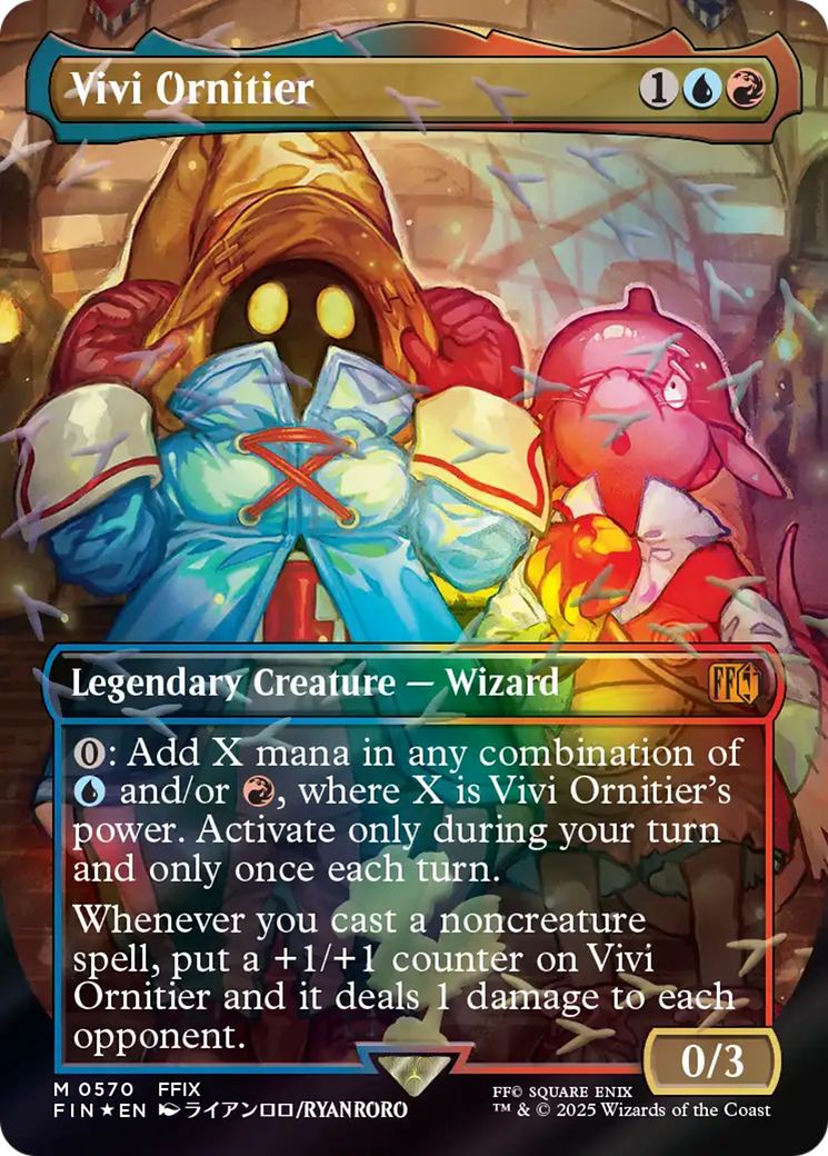 Vivi Ornitier (Borderless) (Chocobo Track Foil) [FINAL FANTASY] | The CG Realm