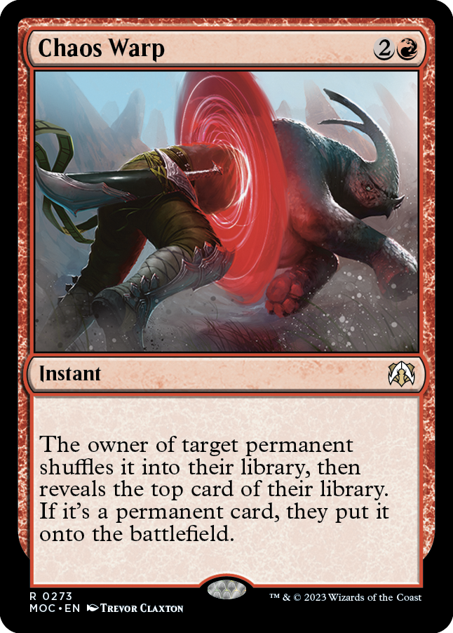 Chaos Warp [March of the Machine Commander] | The CG Realm