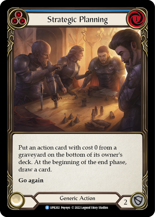 Strategic Planning (Blue) [UPR202] (Uprising) | The CG Realm