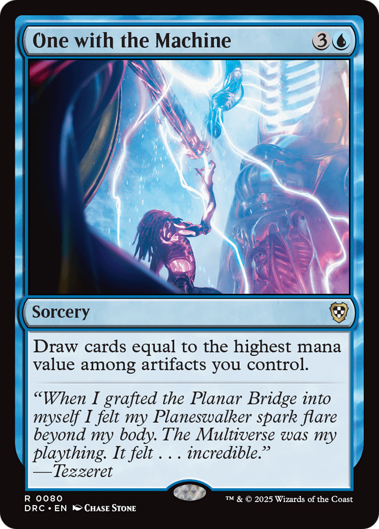 One with the Machine (DRC-080) - Commander: Aetherdrift