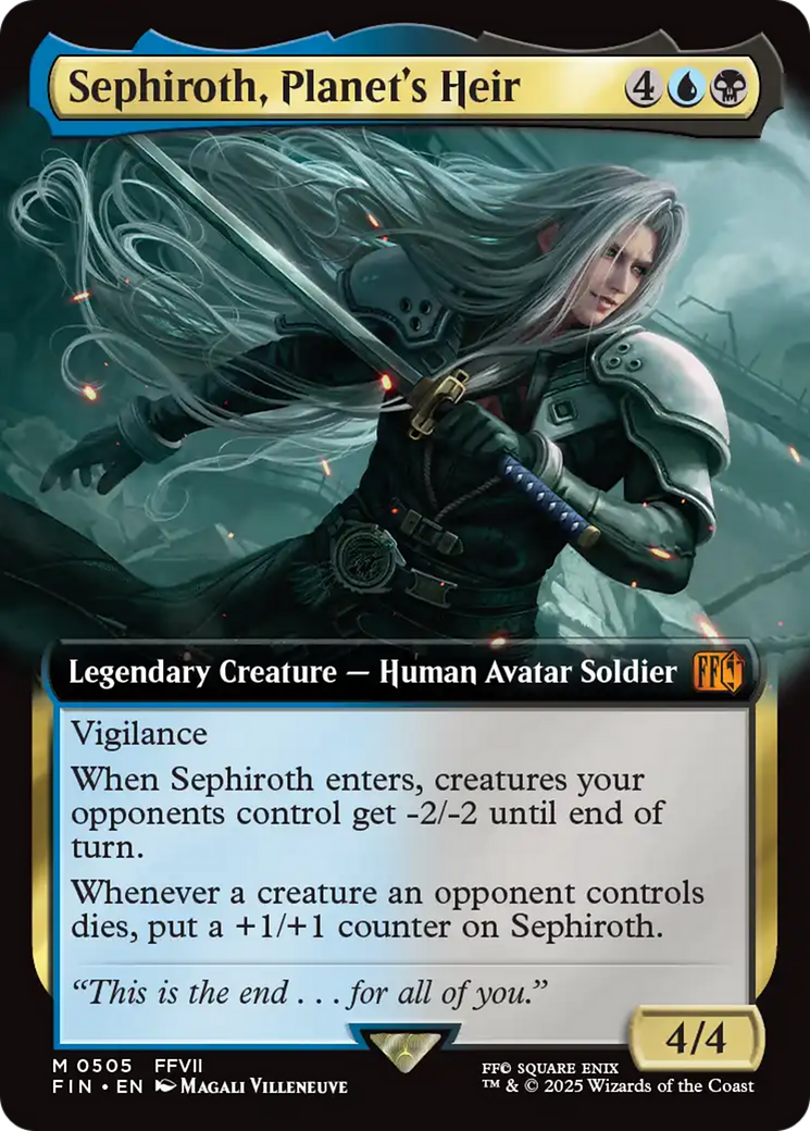 Sephiroth, Planet's Heir (Extended Art) [FINAL FANTASY] | The CG Realm