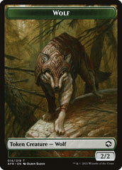 Wolf // Vecna Double-Sided Token [Dungeons & Dragons: Adventures in the Forgotten Realms Tokens] | The CG Realm