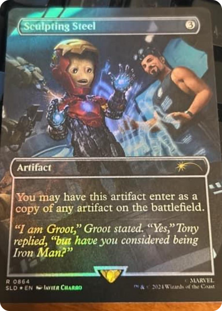 Sculpting Steel (Rainbow Foil) [Secret Lair Drop Series] | The CG Realm
