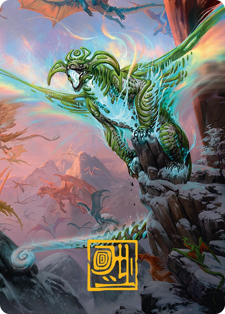 Ureni of the Unwritten Art Card (51/54) [Tarkir: Dragonstorm Art Series] | The CG Realm