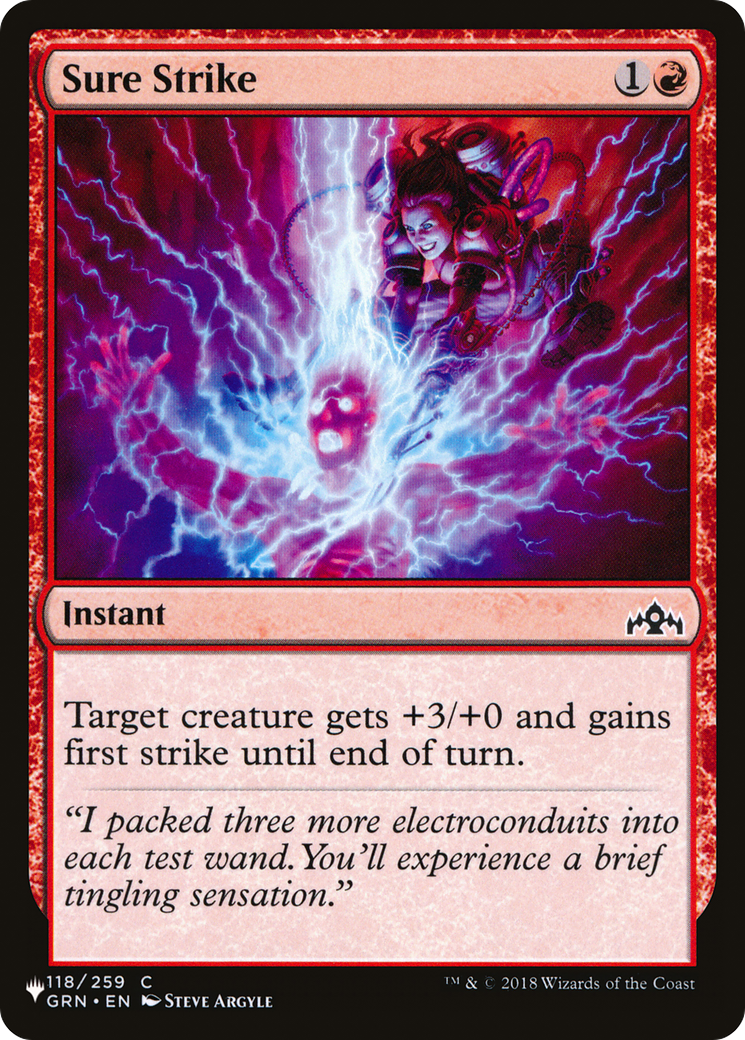 Sure Strike [The List] | The CG Realm