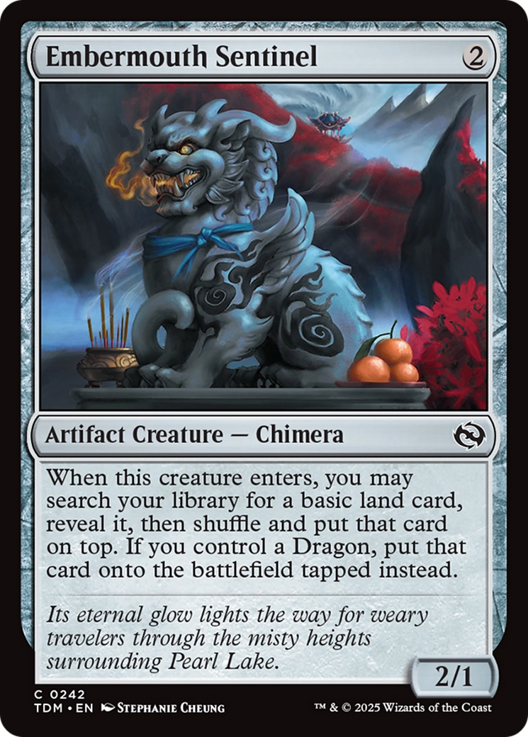 Embermouth Sentinel [Tarkir: Dragonstorm] | The CG Realm