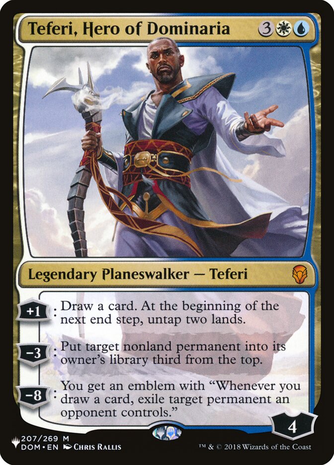 Teferi, Hero of Dominaria [The List] | The CG Realm