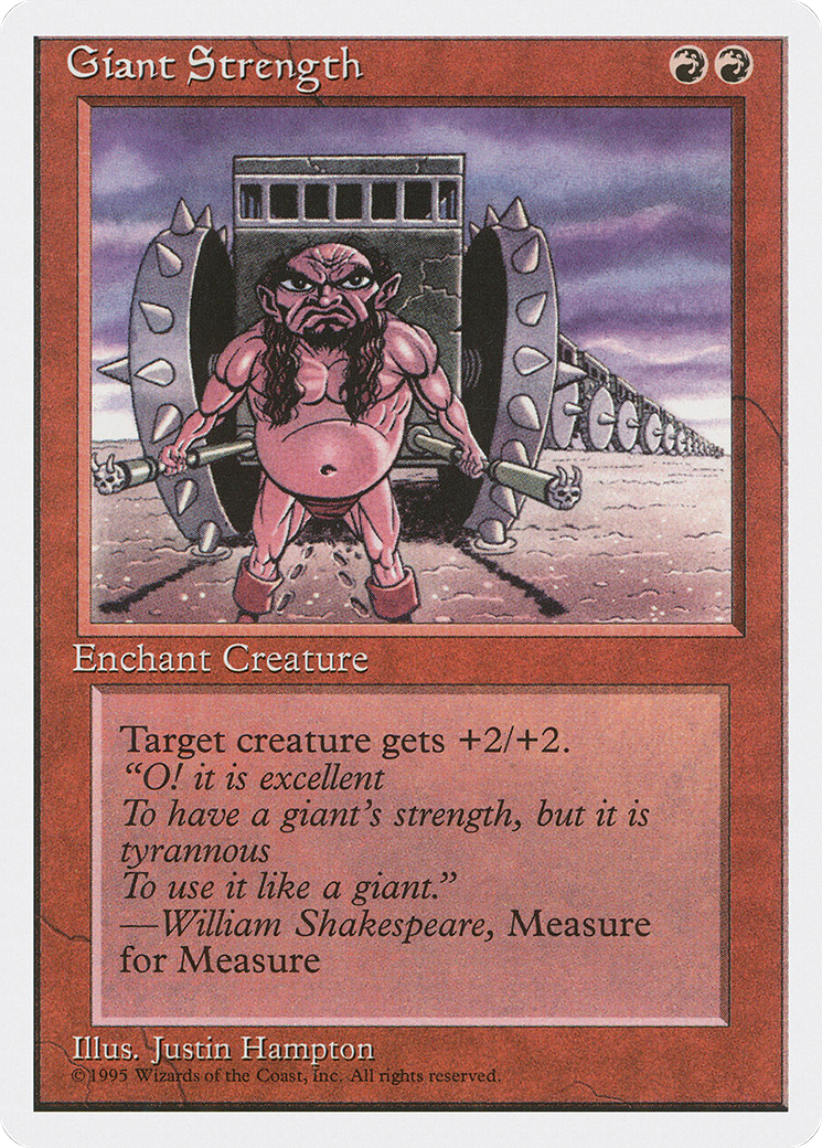 Giant Strength (4ED-) - Fourth Edition