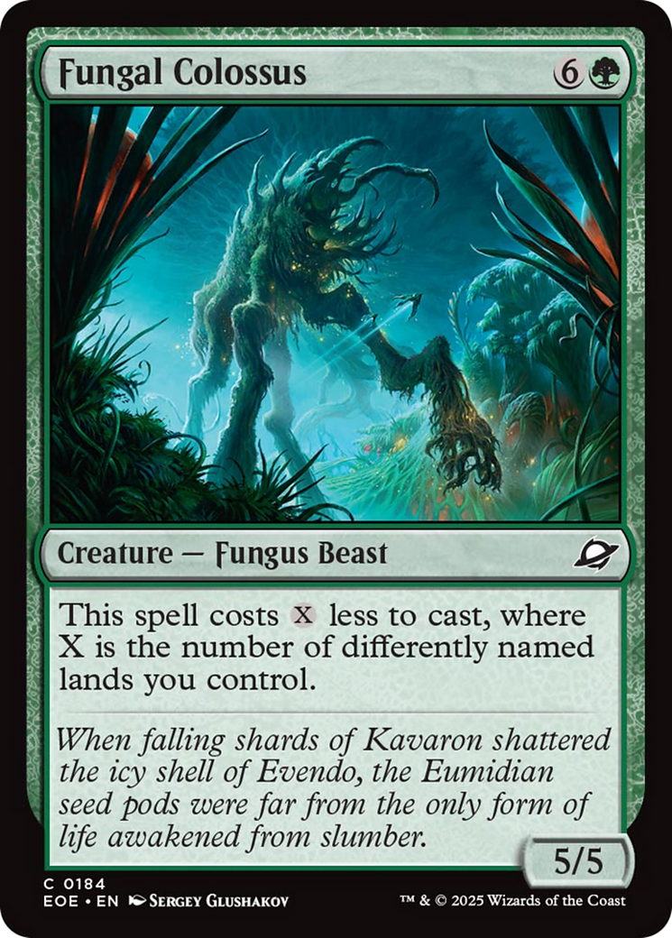Fungal Colossus [Edge of Eternities] | The CG Realm