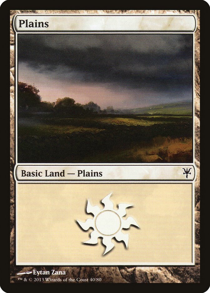 Plains (40) (DDK-040) - Duel Decks: Sorin vs. Tibalt