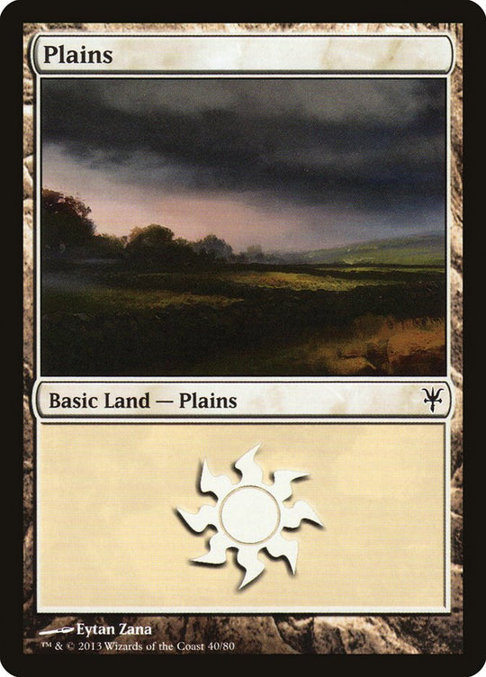 Plains (40) (DDK-040) - Duel Decks: Sorin vs. Tibalt