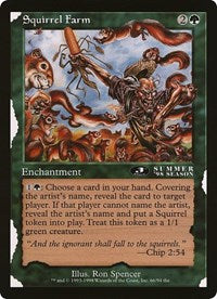 Squirrel Farm (Oversized) [Oversize Cards] | The CG Realm