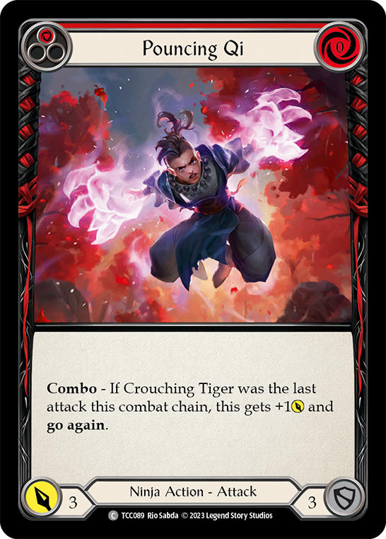 Pouncing Qi (Red) [TCC089] (Round the Table: TCC x LSS) | The CG Realm