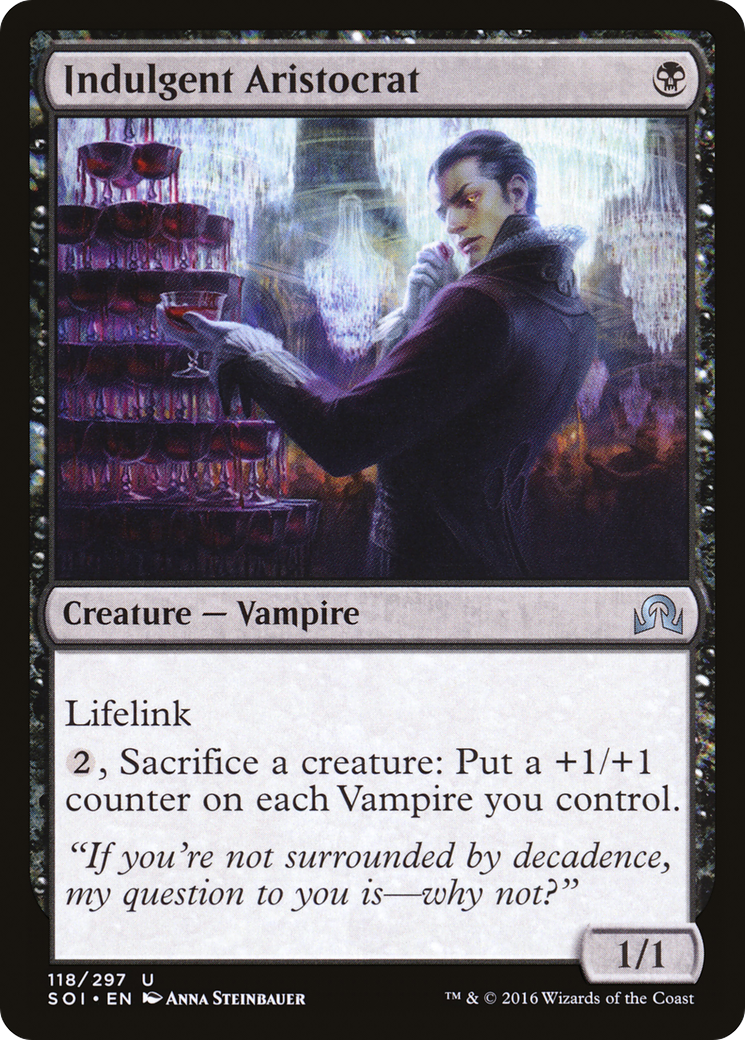 Indulgent Aristocrat (SOI-118) - Shadows over Innistrad