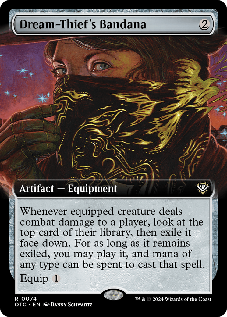 Dream-Thief's Bandana (Extended Art) [Outlaws of Thunder Junction Commander] | The CG Realm