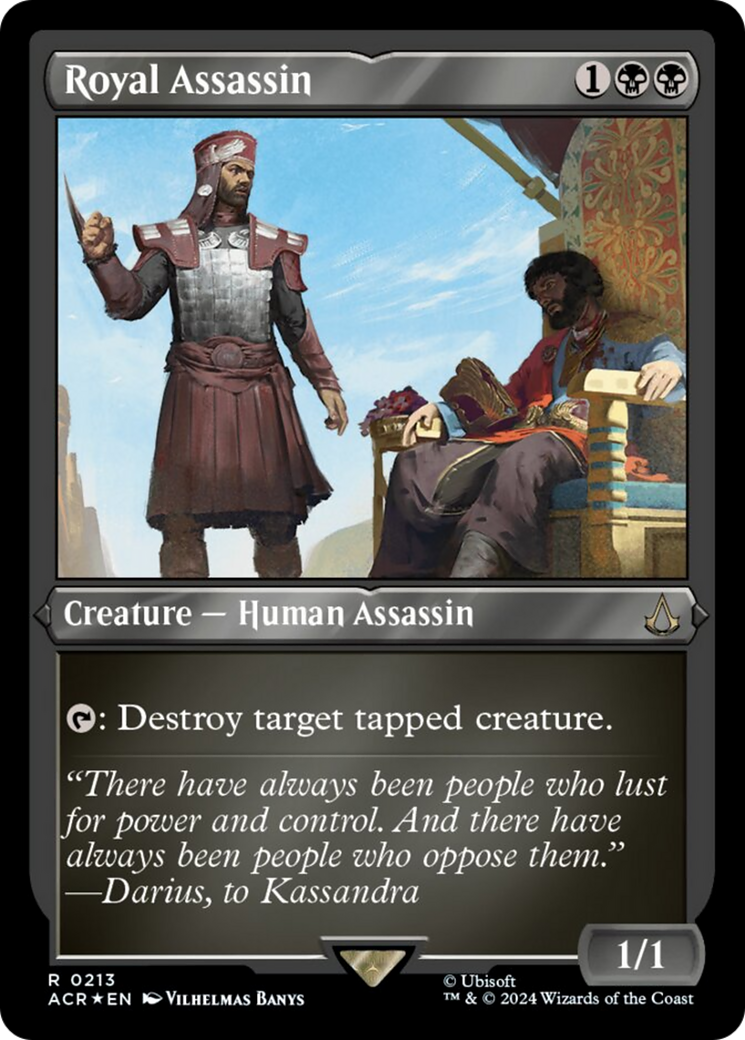 Royal Assassin (Foil Etched) [Assassin's Creed] | The CG Realm