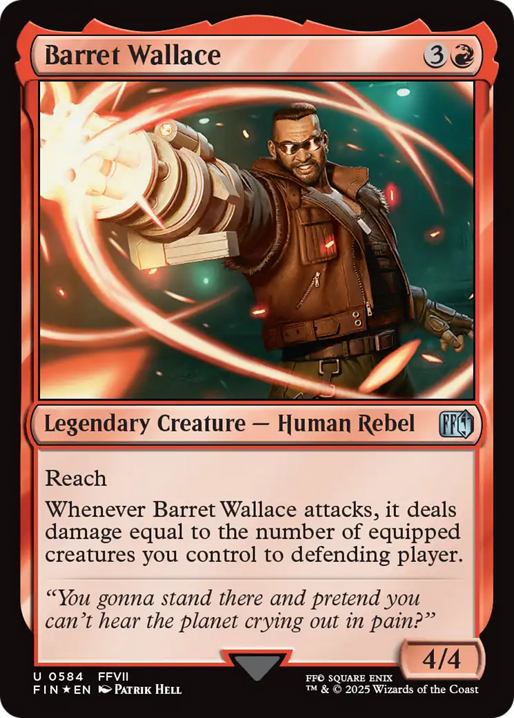 Barret Wallace (Surge Foil) [FINAL FANTASY] | The CG Realm