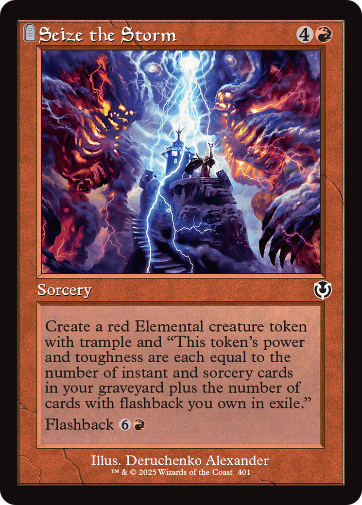Seize the Storm (Retro Frame) [Innistrad Remastered] | The CG Realm