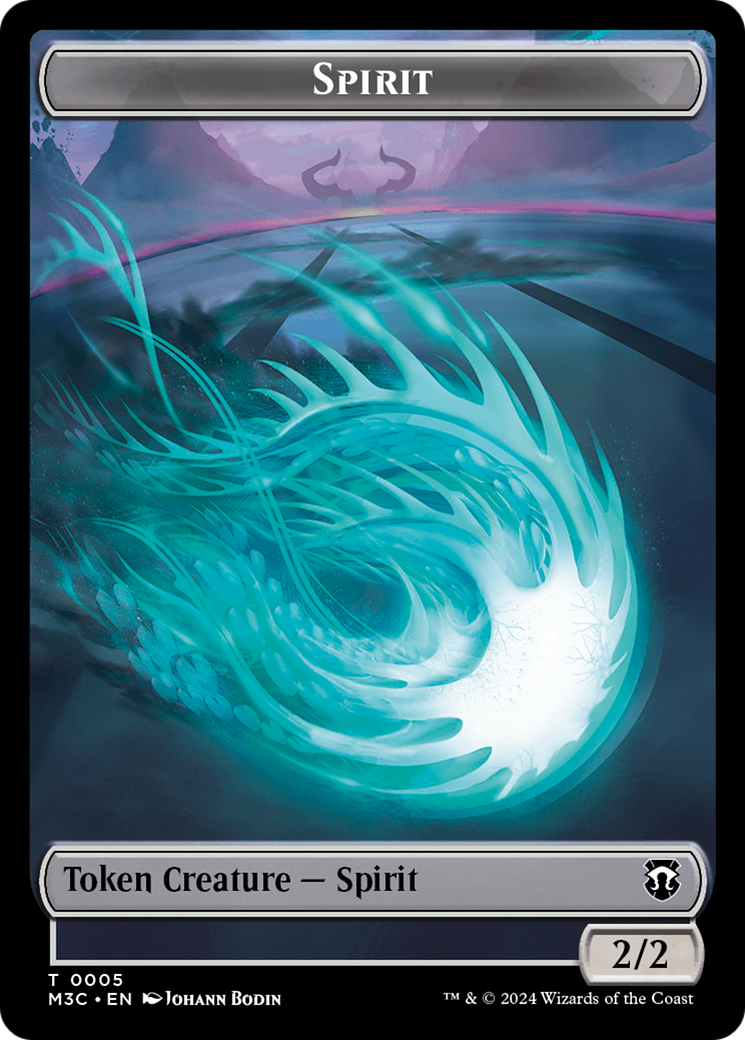 Eldrazi // Spirit Double-Sided Token (M3C-1 // 5) - Modern Horizons 3 Commander