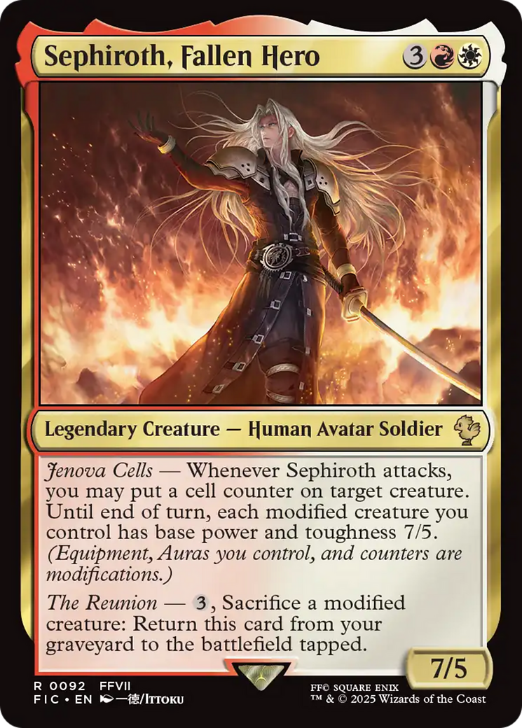 Sephiroth, Fallen Hero [FINAL FANTASY Commander] | The CG Realm