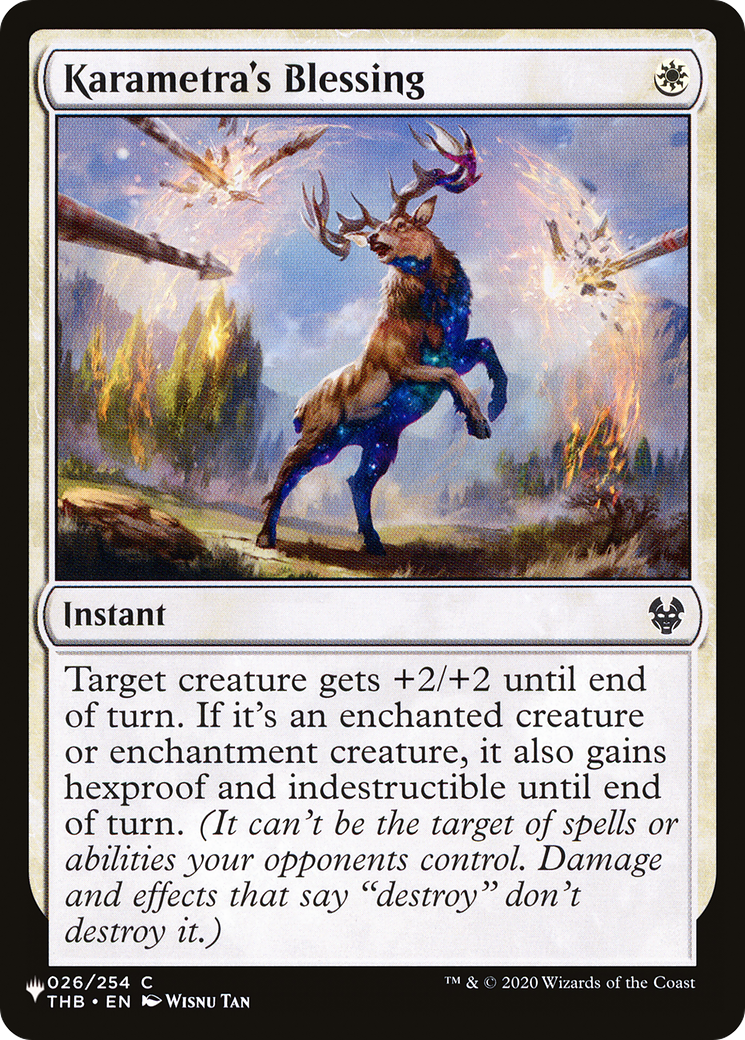 Karametra's Blessing [The List] | The CG Realm