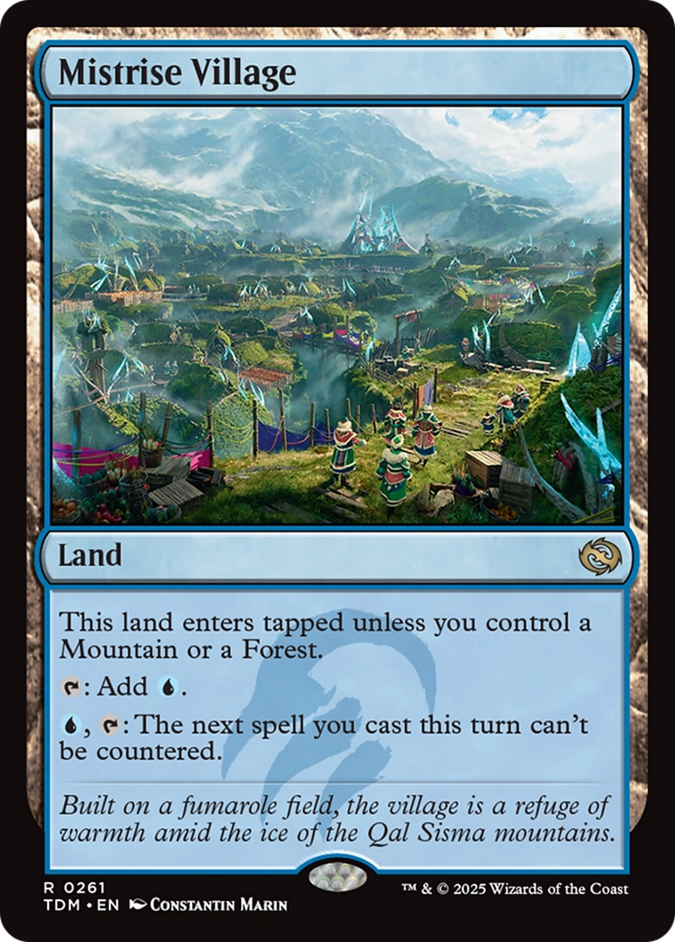 Mistrise Village [Tarkir: Dragonstorm] | The CG Realm