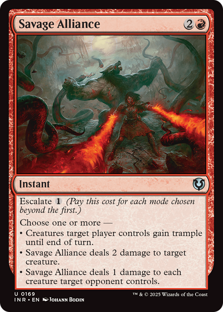 Savage Alliance [Innistrad Remastered] | The CG Realm