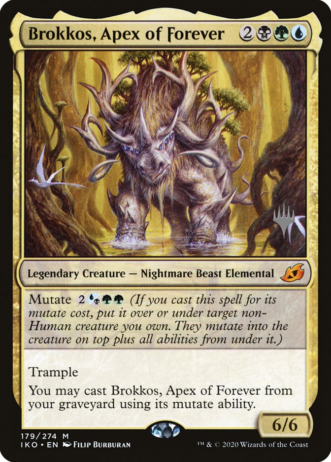 Brokkos, Apex of Forever (Promo Pack) [Ikoria: Lair of Behemoths Promos] | The CG Realm